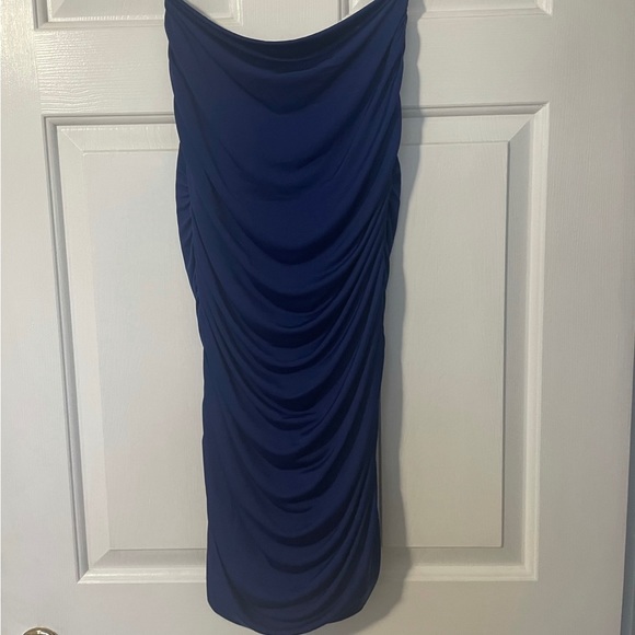 Blue Glassons Bodycon Dress - Picture 2 of 4